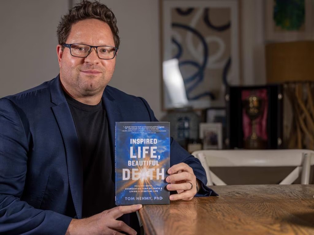 Dr Tom Nehmy with Inspired Life, Beautiful Death