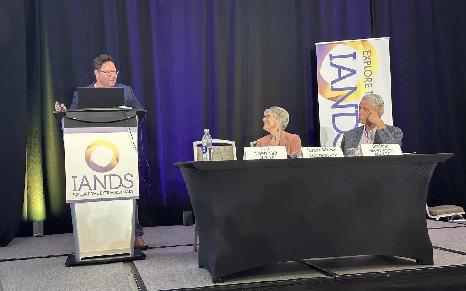 Tom Nehmy presenting at IANDS 2025 in Chicago